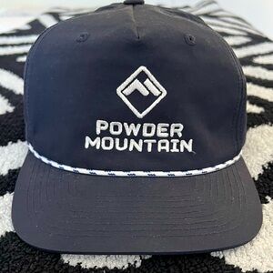 Powder Mountain Snap back hat